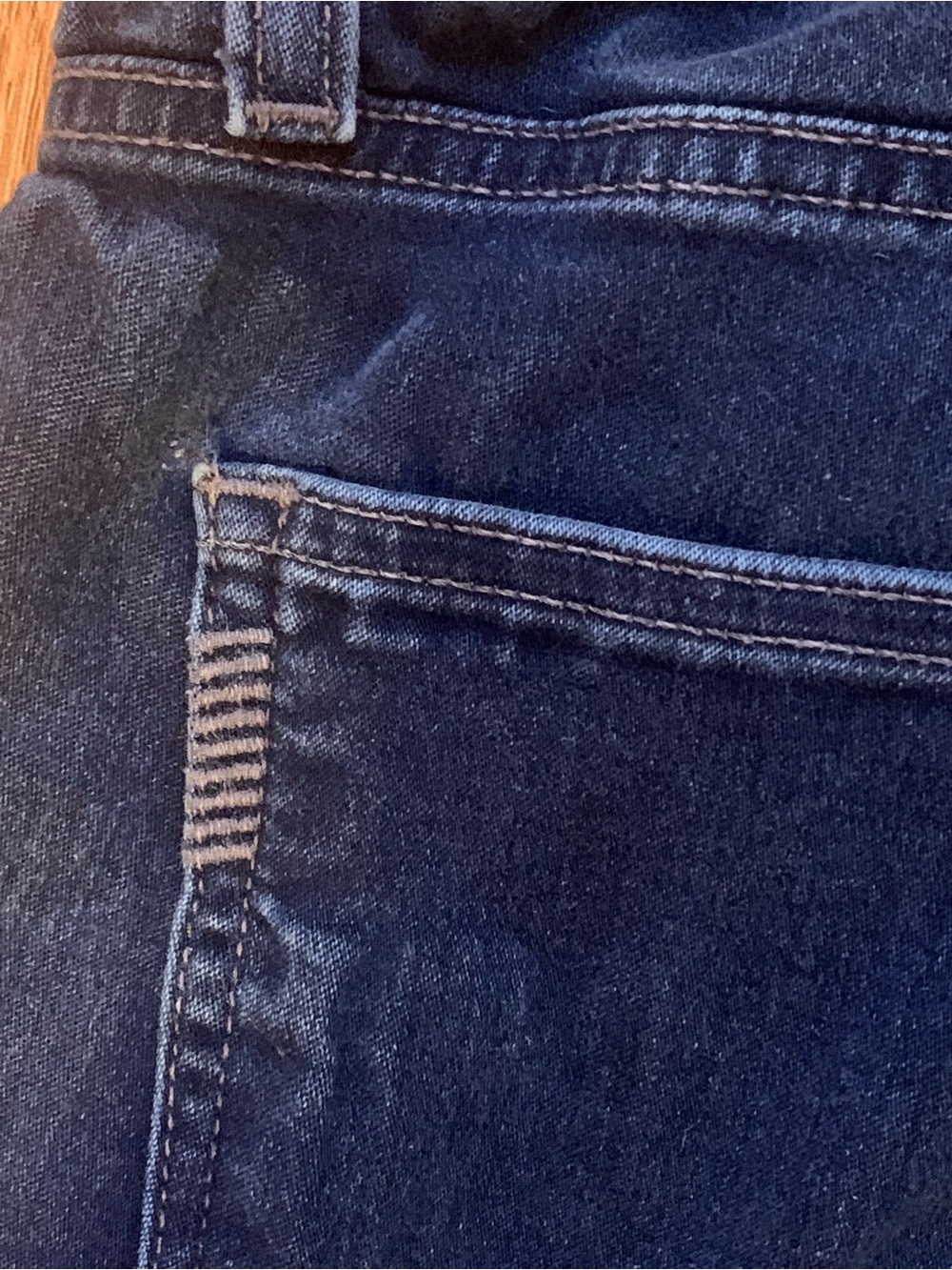 PAIGE Dark Blue Flare Jeans - Picture 5 of 8